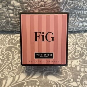 EMPTY Henri Bendel Fig Candle Box